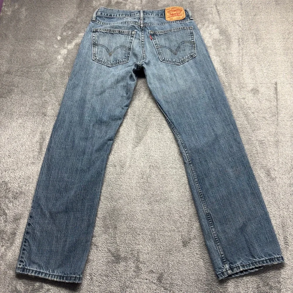 Levis 514 Slim Straight Jeans Men 32x32 Blue Good Zip Fly 100% Cotton
